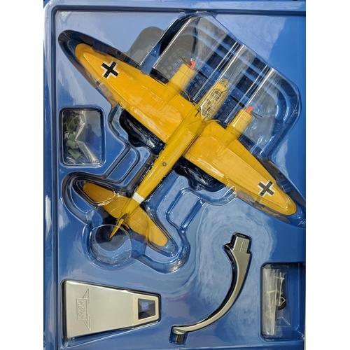 22 - Three Corgi models of planes from 'The aviation archive' World war II collection to include a Vicker... 