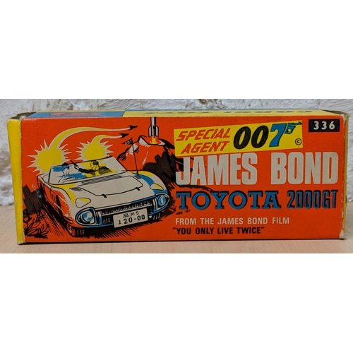 7 - A Corgi Special Agent 007 James Bond Toyota 2000GT (from the film You Only Live Twice) with four con... 