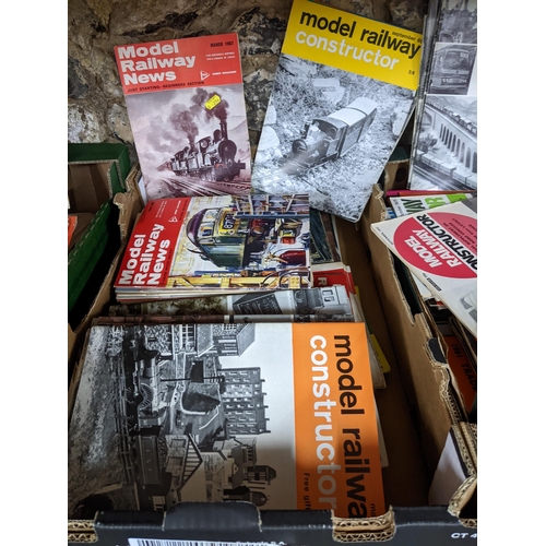 288 - A collection of model railway magazines, mainly circa 1950/70's to include Model Railway Constructor... 