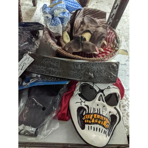 294 - A selection of packaged as new fancy dress accessories Location:G
If there is no condition report sh... 