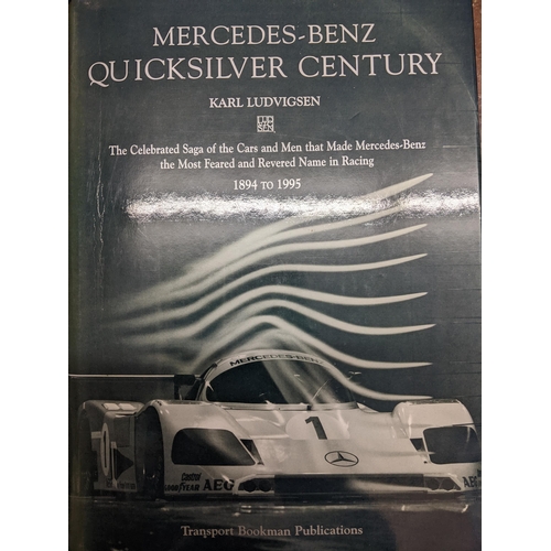 311 - Books - Motor Racing Interest - 'Mercedes Benz Quicksilver Century 1894-1995' by Karl Ludvigsen, pub... 