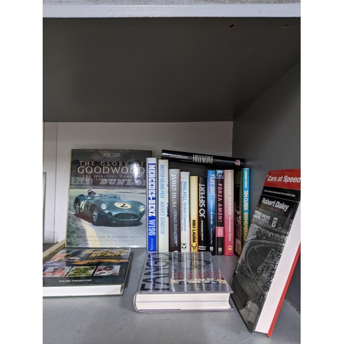 313 - Books - Motor Racing Interest - A collection of hardback motorsport books to include 'The Glory of G... 