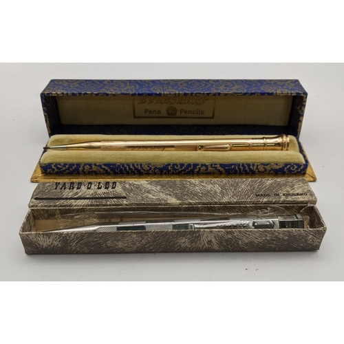 103 - Two boxed propelling pencils, one engraved Eversharp and one Yard-O-Led
Location: Cab 4