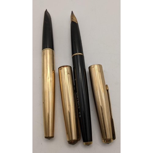 105 - Two Parker fountain pens, one with 14ct gold nib both in Parker G1 boxes
Location: CAB4