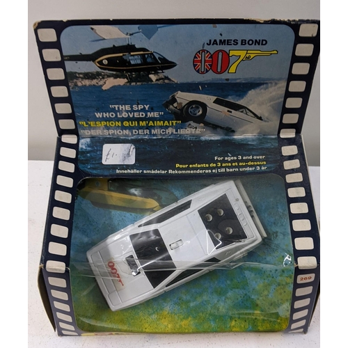 162 - A collection of TU and film related boxed Diecast models to include a Matchbox 'License to Kill 007'... 