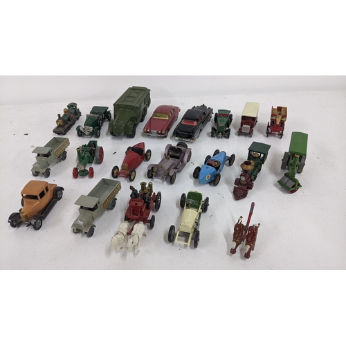 163 - Mixed model toys to include a Corgi 224 Bentley Continental Sports Saloon, Corgi 238 Jaguar Mark X S... 