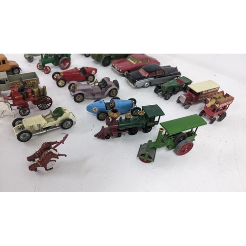 163 - Mixed model toys to include a Corgi 224 Bentley Continental Sports Saloon, Corgi 238 Jaguar Mark X S... 