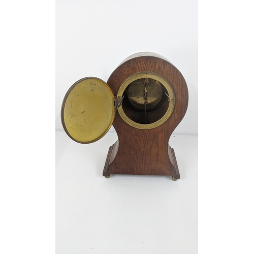 182 - An Edwardian inlaid mahogany balloon clock
Location:1.2

If there is no condition report shown, plea... 