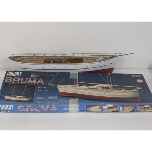 183 - A part built Panart Bruma sailing boat with box
Location:BWR

If there is no condition report shown,... 