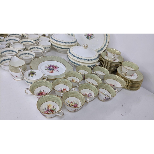 203 - THIS LOT IS WITHDRAWN *****
Wedgwood part dinner and tea service, together with a Hammersley & Co pa... 