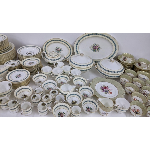 203 - THIS LOT IS WITHDRAWN *****
Wedgwood part dinner and tea service, together with a Hammersley & Co pa... 