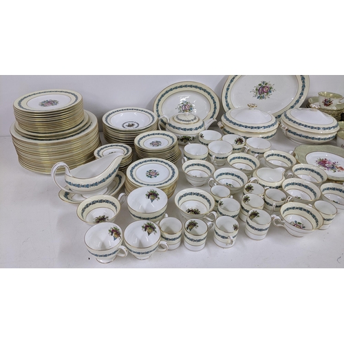 203 - THIS LOT IS WITHDRAWN *****
Wedgwood part dinner and tea service, together with a Hammersley & Co pa... 