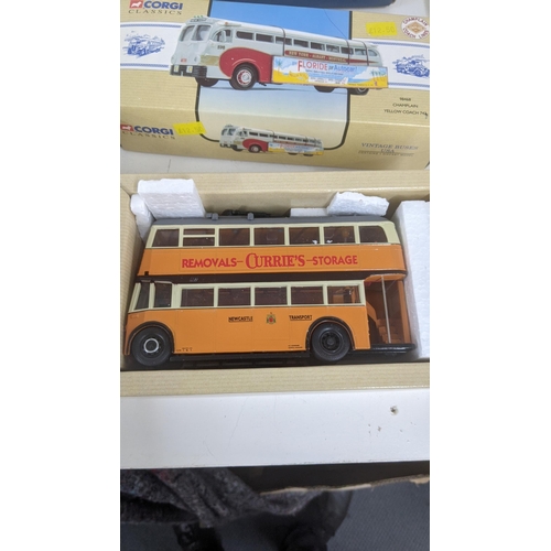 227 - Corgi to include 15 boxed examples to include Karrier W4 Trolley Bus Newcastle-upon-Tyne, Thornycrof... 