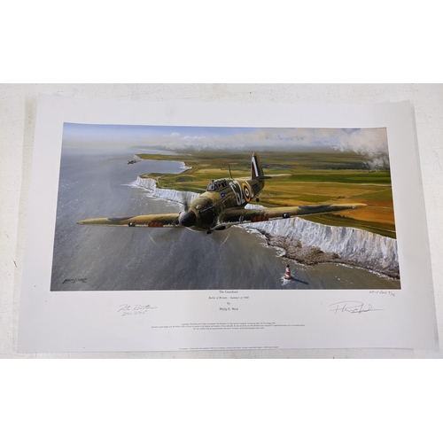 256 - The Guardians Battle of Britain - Summer of 1940 limited edition print with two signatures Location:... 