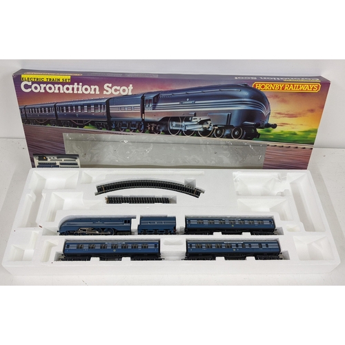 327 - A boxed Hornby 00 gauge Coronation Scot train set
Location:1.1

If there is no condition report show... 