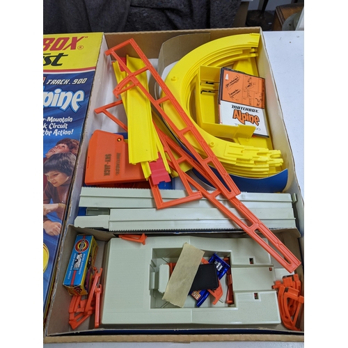 58 - Matchbox Superfast Alpine diecast car set with original box, assumed to be complete 
Location: BWR
I... 