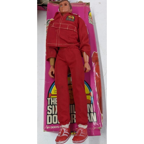 68 - The Six Million Dollar man boxed figurine of Colonel Steve Austin, a boxed figurine of Maskatron, an... 