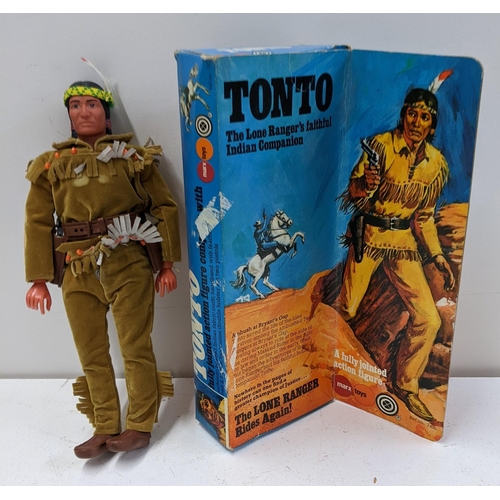 72 - A Marx Toys No.7401 Tonto Action figure from The Lone Ranger in its original box Location: RAB
If th... 