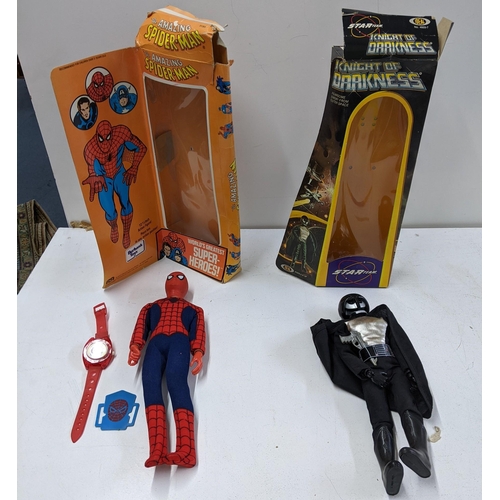 73 - Two Action figures in their original packaging to include Star Team Knight of Darkness by Ideal Toys... 