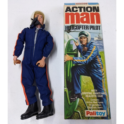 75 - A Palitoy Action Man Helicopter Pilot figure with original box Location: LWM
If there is no conditio... 