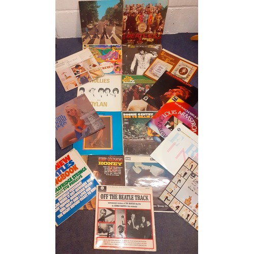 187 - A small quantity of LP's to include The Beatles 'Abbey Road' matrix PPCS 7088 and Sgt Pepper's Lonel... 