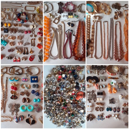 135 - A large quantity of modern costume jewellery comprising earrings, bracelets to include a Rochelle 18... 