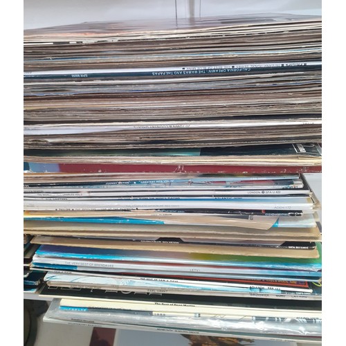 182 - A large quantity of mainly 1960's and 1970's records to include Buddy Holiday, Mamas and Papas, The ... 