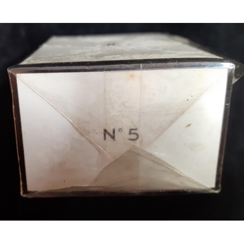 25 - Chanel-A 1/4oz bottle of No.5 (No.209) Extrait TTPM pure perfume (Tres, Tres, petit) post 1958 and p... 