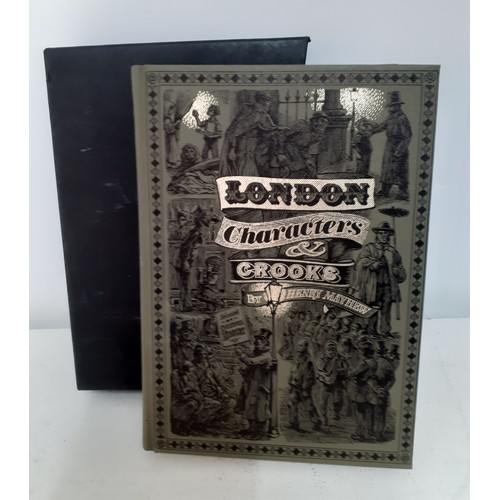 78 - A 1996 Folio Society London characters & Crooks by Henry Mayhew. Location: 1-2