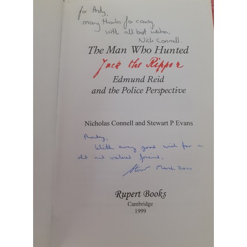 223 - Jack the Ripper Interest-A quantity of hardback books to include signed copies; a 1995 First Edition... 