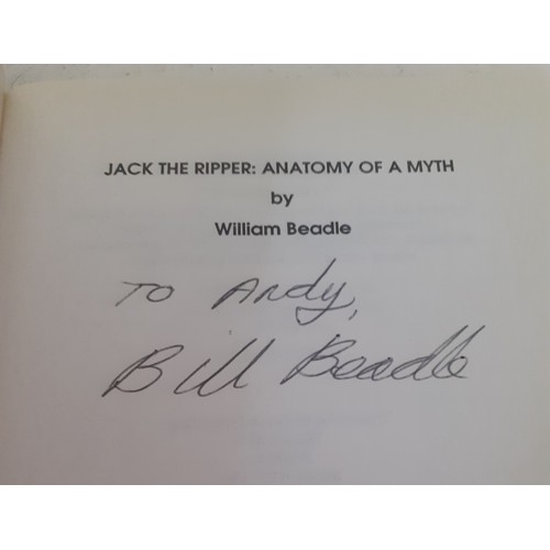 223 - Jack the Ripper Interest-A quantity of hardback books to include signed copies; a 1995 First Edition... 