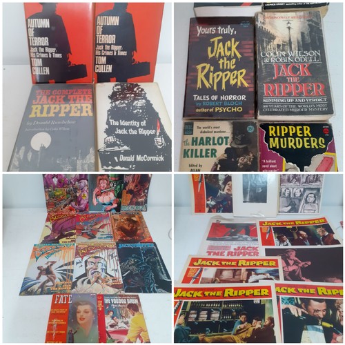 230 - A quantity of Jack the Ripper and Ghoulish comics and magazines to include 2000AD Killing Time, War ... 