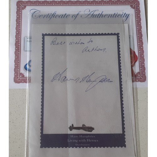 450 - WW2 Interest-3 signed FDC and a signed bookplate comprising a Flt Lt Dambuster Dudley P Heal FDC sig... 