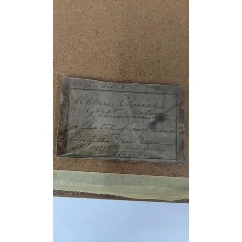 179 - Mixed painting and engravings to include a 19th century painting depicting a church, oil painting, a... 