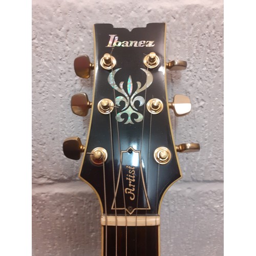 212 - A 1980's Ibanez AR-100 Artist with an antique violin burst finish, made in Japan, serial no:K804629 ... 