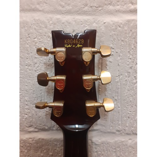 212 - A 1980's Ibanez AR-100 Artist with an antique violin burst finish, made in Japan, serial no:K804629 ... 