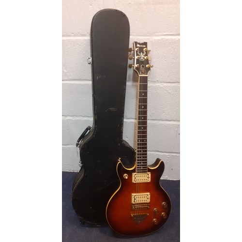 212 - A 1980's Ibanez AR-100 Artist with an antique violin burst finish, made in Japan, serial no:K804629 ... 