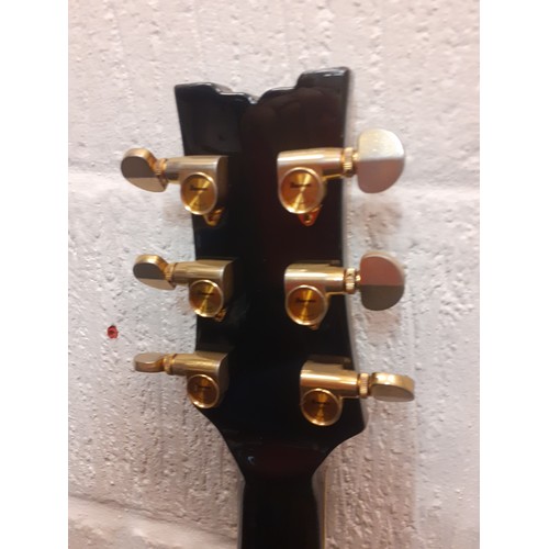 211 - A 1980's Ibanez Artist in black with hardcase, no serial number. Location:RWF