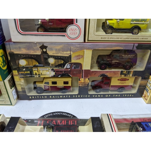 25 - A collection of approximately 69 Diecast vehicles, mostly Lledo 'Days Gone' examples and two boxed M... 