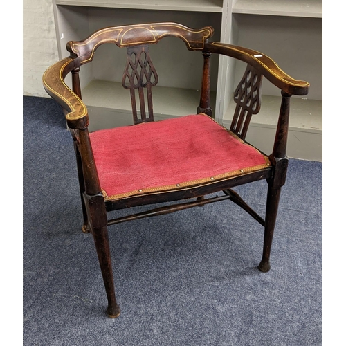 256 - An Ercol rocking chair and an Edwardian tub chair

Location:A2F
If there is no condition report show... 