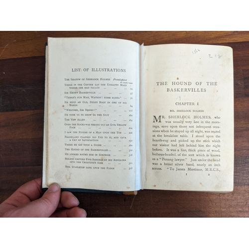 284 - The Hound of the Baskervilles by Arthur Conan Doyle, Another Adventure by Sherlock Holmes (with 'you... 