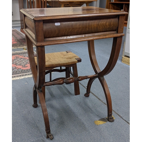 310 - An Edwardian work table and stool A/F
Location:A2M
If there is no condition report shown, please rep... 