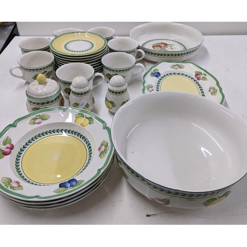 411 - A Villeroy & Boch French Garden Fleurence part dinner/tea service Location:7.3
If there is no condit... 