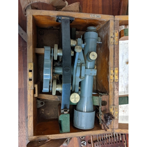 61 - Mixed early/mid 20th century electrical equipment to include an Eversheds portable testing kit, a Em... 