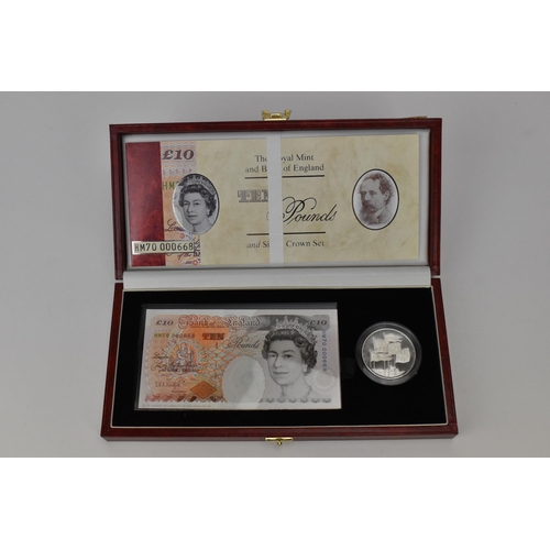 40 - United Kingdom - Elizabeth II (1952-2022), The Royal Mint and Bank of England Ten Pounds and Silver ... 