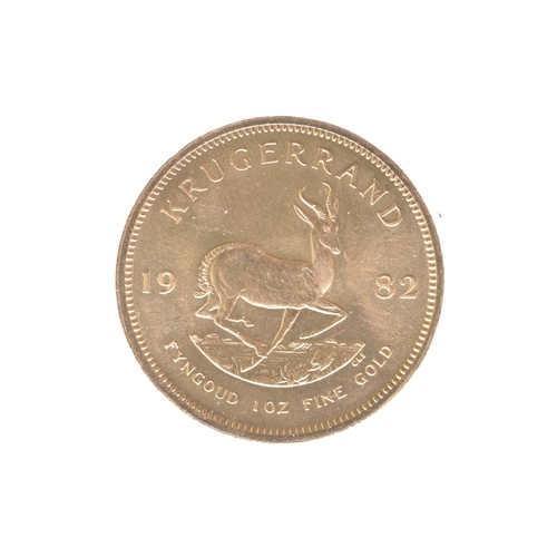 15 - South Africa - Republic (1961-), 1982 Krugerrand, 1oz Fine Gold,