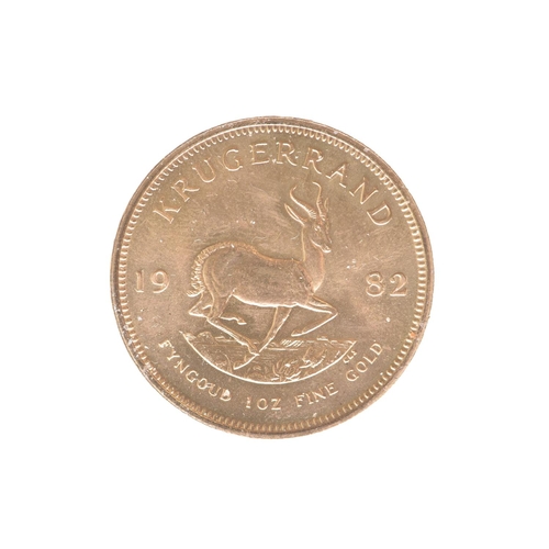 16 - South Africa - Republic (1961-), 1982 Krugerrand, 1oz Fine Gold,