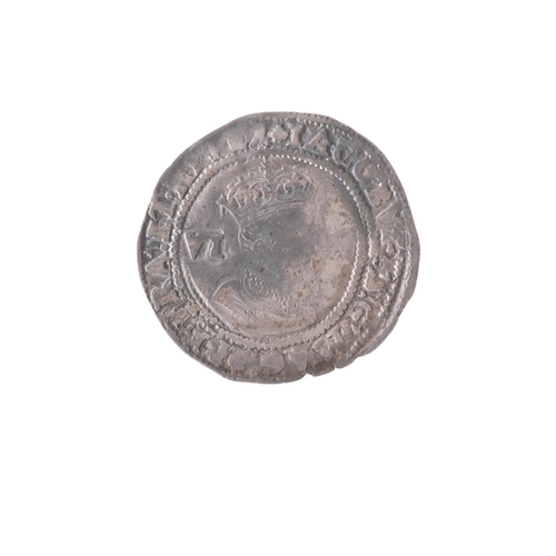 58 - Kingdom of England - James I (1603-1625), Second Coinage (1604-1619), Sixpence, dated 160* , crowned... 