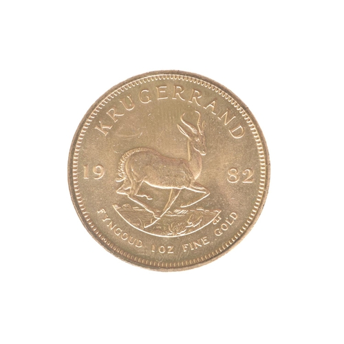 8 - South Africa - Republic (1961-), 1982 Krugerrand, 1oz Fine Gold,