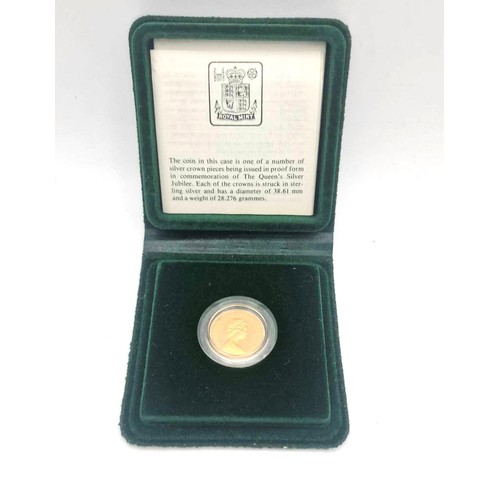 38 - United Kingdom - Elizabeth II (1952-2022), 1980 Gold Proof Sovereign, together with original green b... 